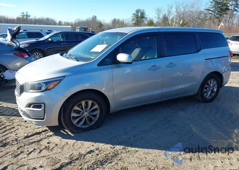 2020 Kia Sedona L z USA, uszkodzony, nr VIN KNDMA5C10L6613625